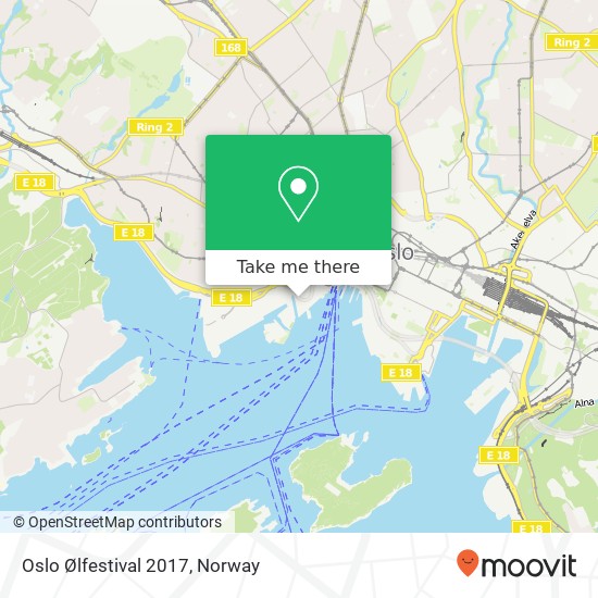 Oslo Ølfestival 2017 map
