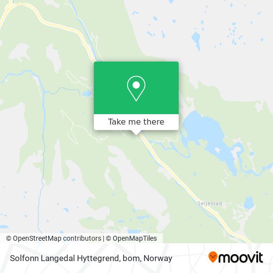 Solfonn Langedal Hyttegrend, bom map