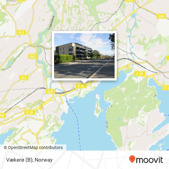 Vækerø (B) map
