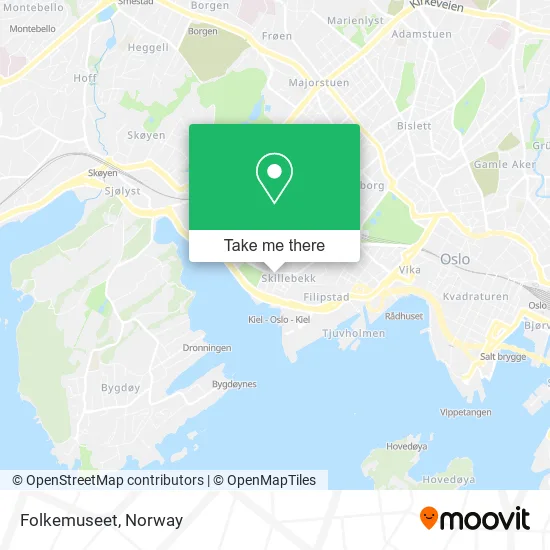 Folkemuseet map