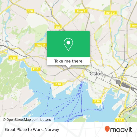 Great Place to Work map