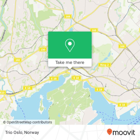 Trio Oslo map