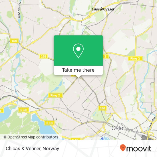 Chicas & Venner map