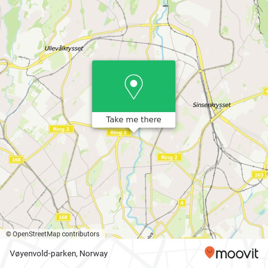 Vøyenvold-parken map