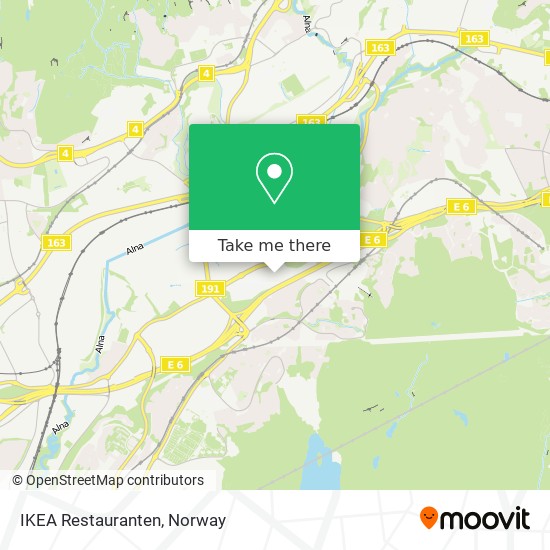 IKEA Restauranten map