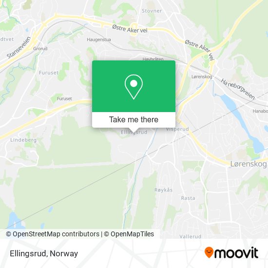 Ellingsrud map