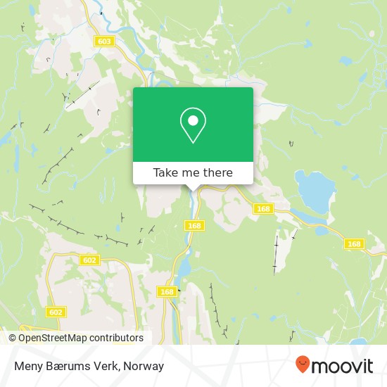 Meny Bærums Verk map