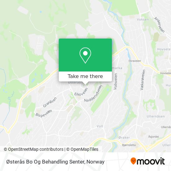 Østerås Bo Og Behandling Senter map