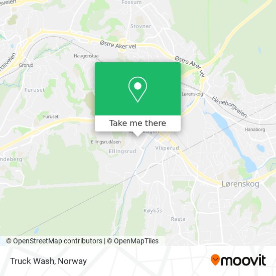 Truck Wash map