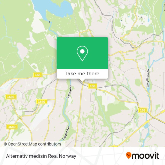 Alternativ medisin Røa map