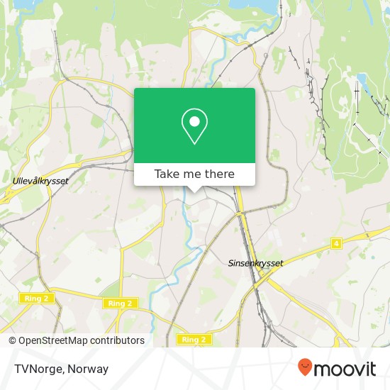 TVNorge map