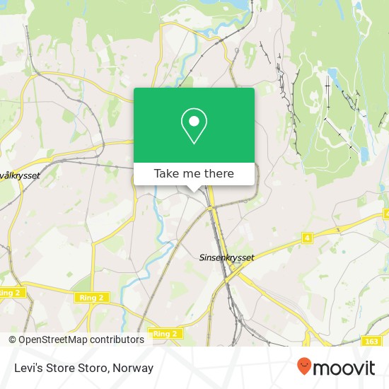 Levi's Store Storo map