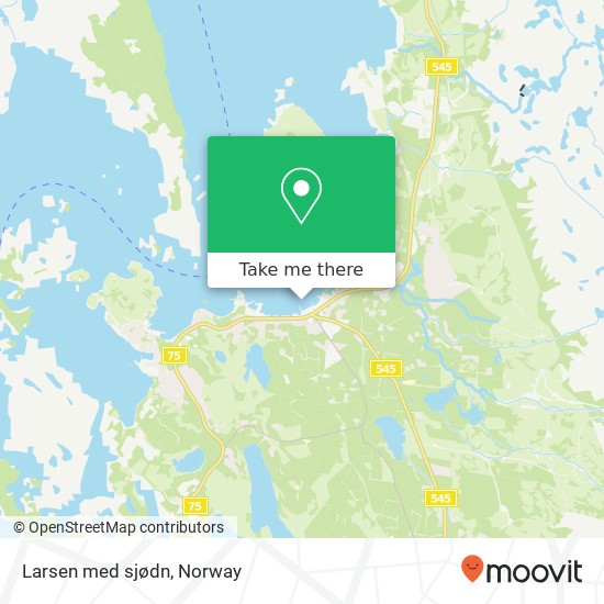 Larsen med sjødn map