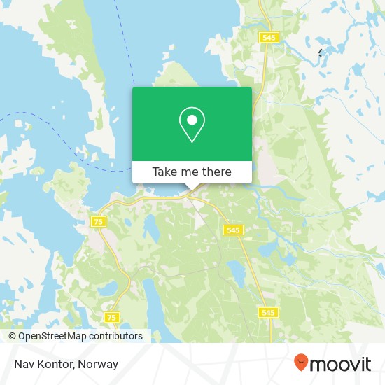 Nav Kontor map