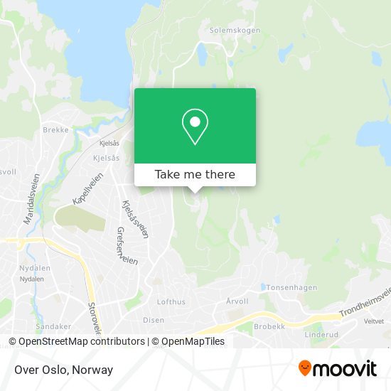 Over Oslo map