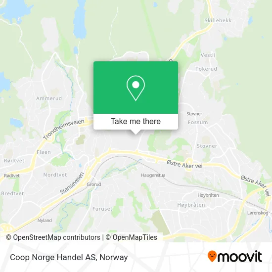 Coop Norge Handel AS map