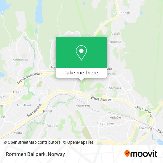 Rommen Ballpark map