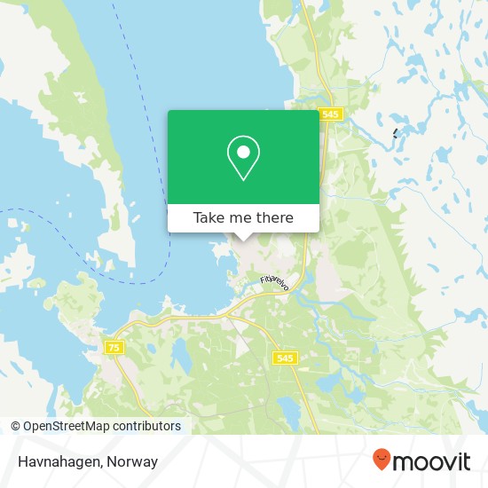 Havnahagen map
