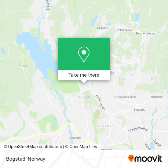 Bogstad map