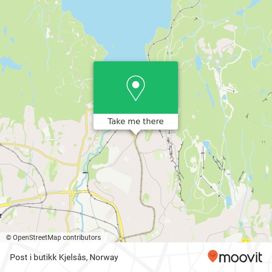 Post i butikk Kjelsås map