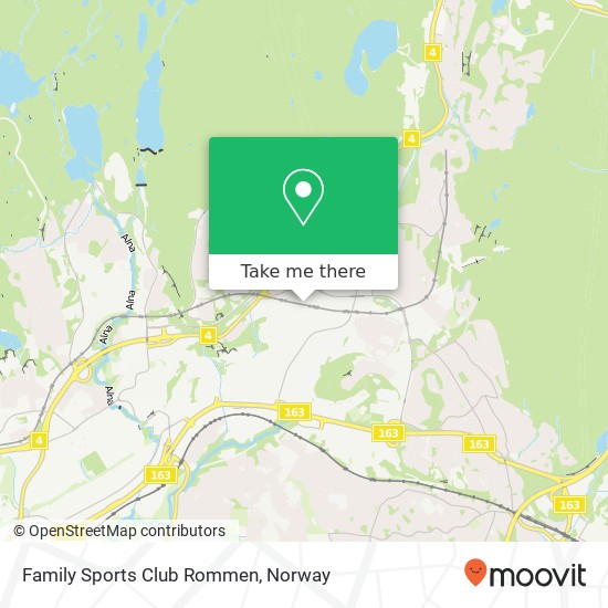 Family Sports Club Rommen map