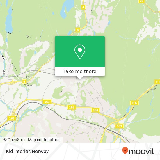 Kid interiør map