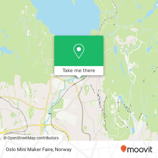 Oslo Mini Maker Faire map