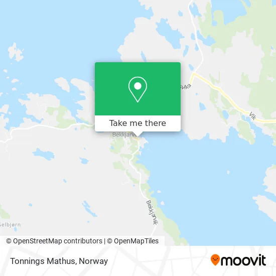 Tonnings Mathus map