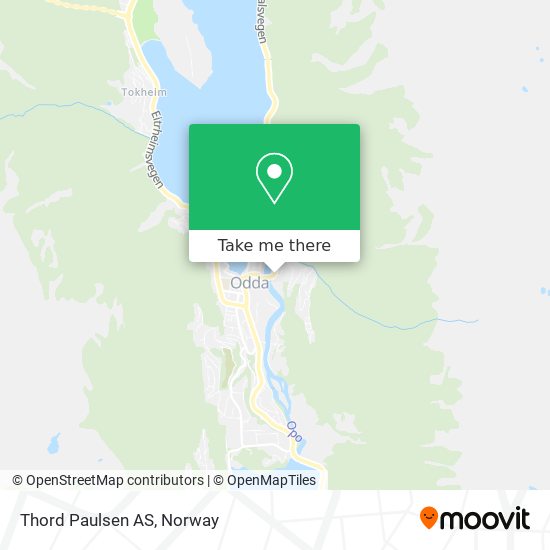 Thord Paulsen AS map