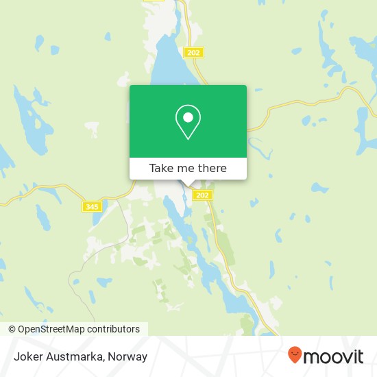 Joker Austmarka map