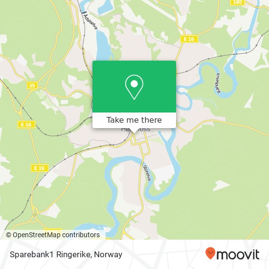 Sparebank1 Ringerike map