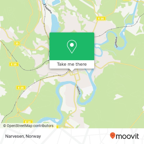 Narvesen map