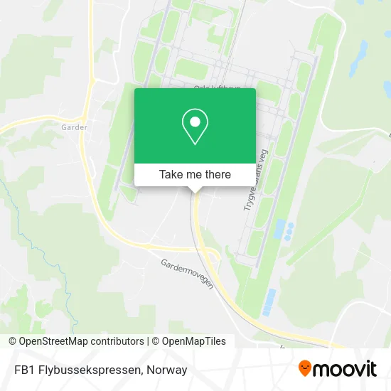 FB1 Flybussekspressen map