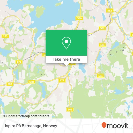 Ispira Rå Barnehage map