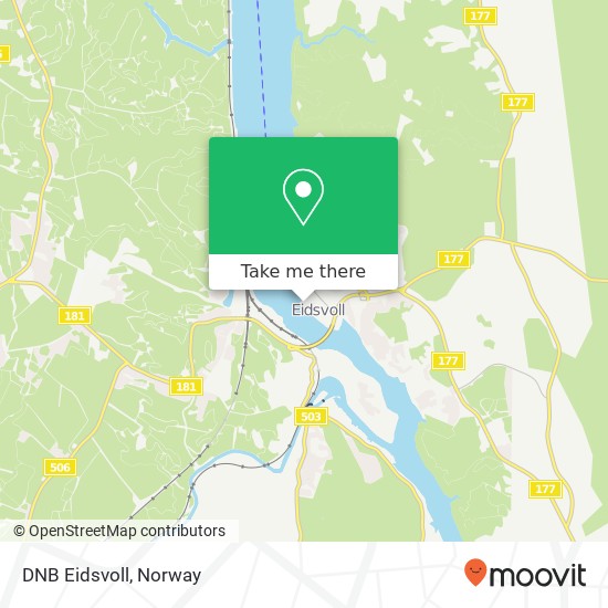 DNB Eidsvoll map