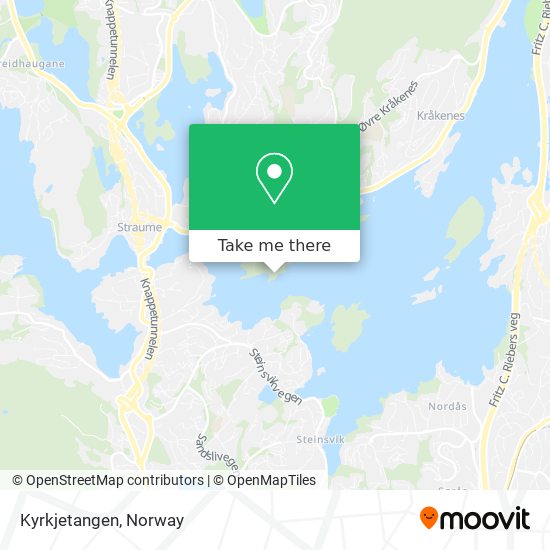 Kyrkjetangen map