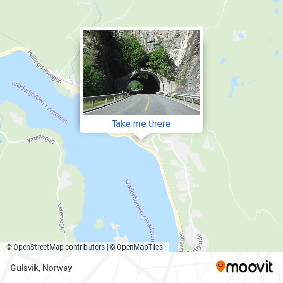 Gulsvik map