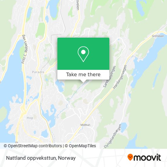 Nattland oppveksttun map