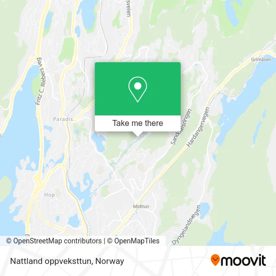 Nattland oppveksttun map
