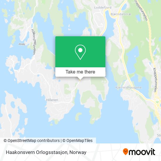 Haakonsvern Orlogsstasjon map