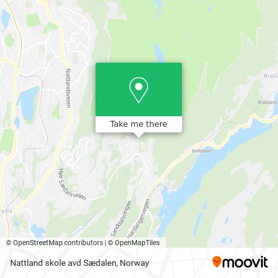 Nattland skole avd Sædalen map