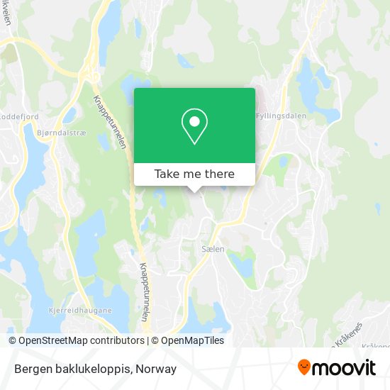 Bergen baklukeloppis map