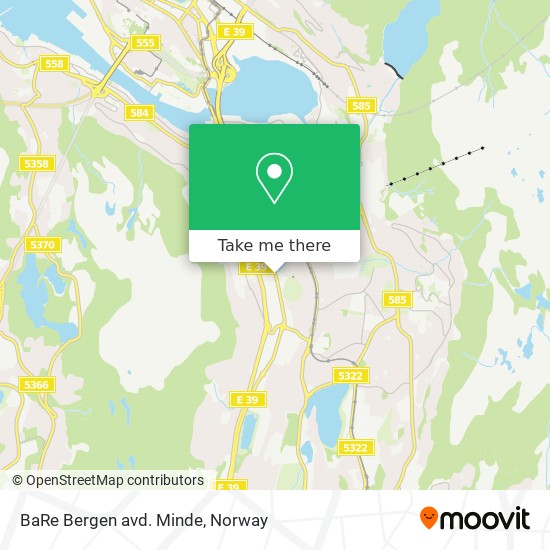 BaRe Bergen avd. Minde map
