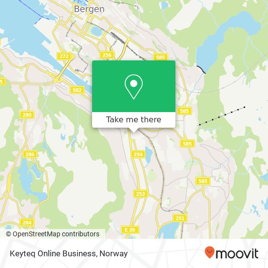 Keyteq Online Business map