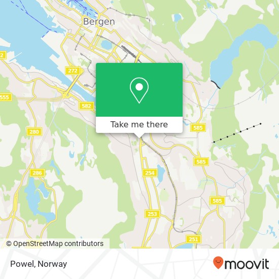 Powel map