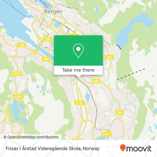 Frisør  I Årstad Videregående Skole map