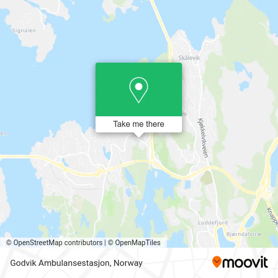 Godvik Ambulansestasjon map