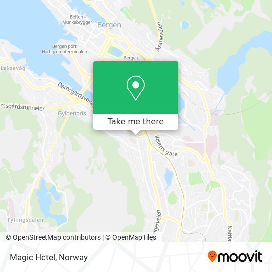 Magic Hotel map