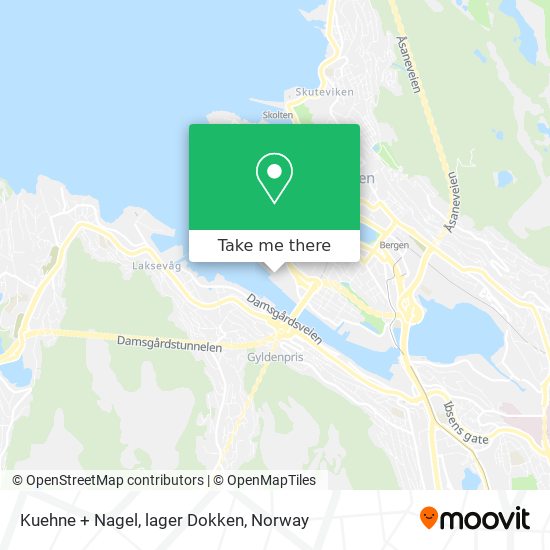 Kuehne + Nagel,  lager Dokken map