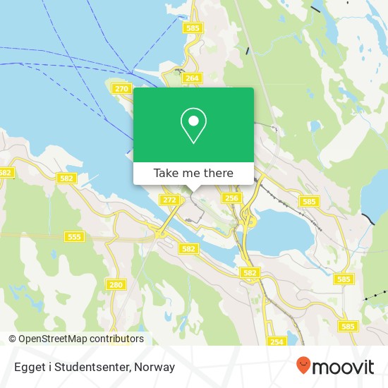 Egget i Studentsenter map